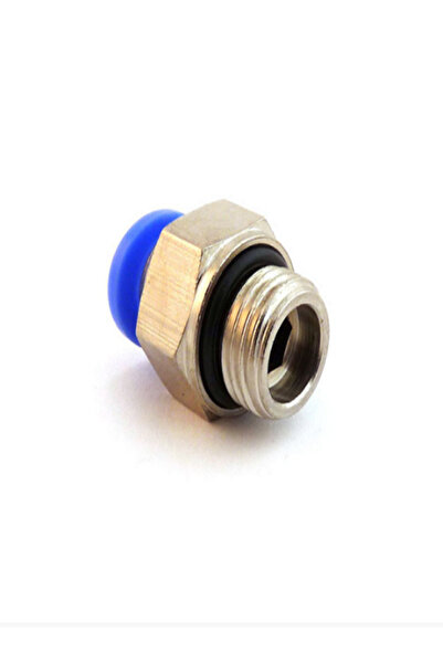 Universal Pneumatic Metric Fitting Connector Nipple M22 X 1.5-8 Pc08-M22X1.5 10Pcs