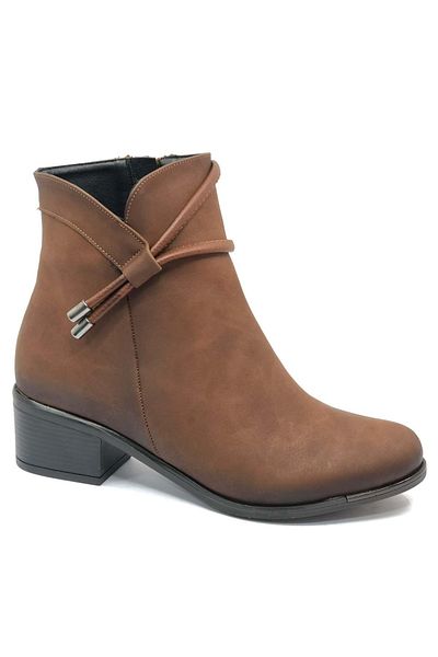 Kids Club Shoes Γυναικείες μπότες Fantazi Classic Mehtap χαμηλού κοψίματος - TABA
