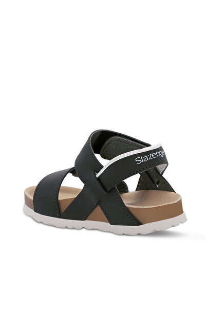Slazenger Black Kermit Unisex Kids Sandals