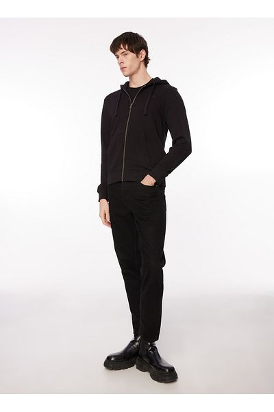 Guess Μαύρο ανδρικό φούτερ με κουκούλα - M4rq48kbk32jblk_brooks Hoodie Truck