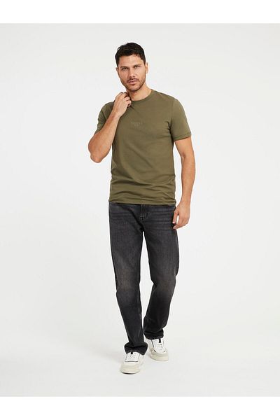 Guess Ανδρικό T-shirt με κανονική εφαρμογή Aidy