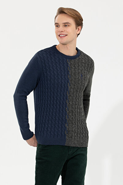 U.S. Polo Assn. Men's Navy Blue Sweater 50256665 -Vr033