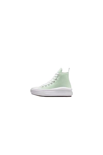 converse Pantofi verde pentru femei Chuck Taylor All Star Move Platform