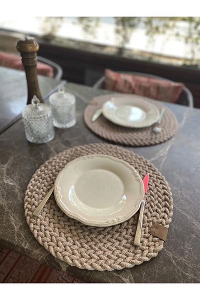 Halımax 2 Pieces of Straw Textured Snail Braid - American Service Supla