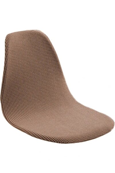 HİVA Flameer Sandalye Kılıfı  - Kahverengi