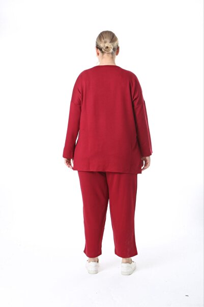 özle fashion Women's Large Size Design Embroidered Modern Set