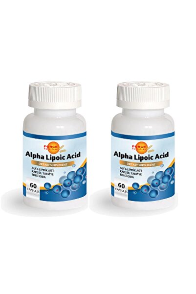 Force Nutrition Alfa Lipoik Asit 600 Mg 60 Kapsül 2 Kutu