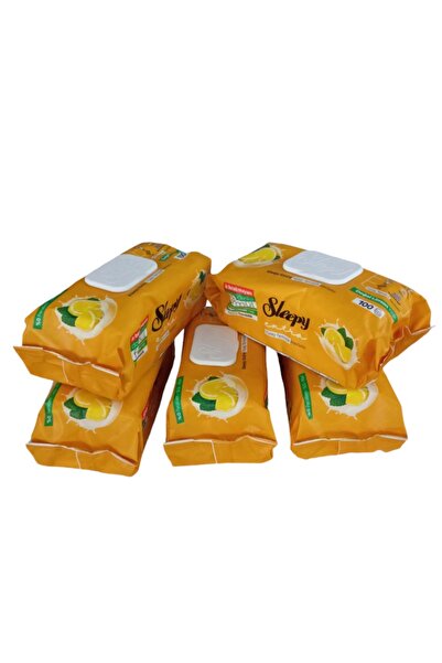 Sleepy Yüzey Temizlik Havlusu Limon Özlü 5x100 Yaprak