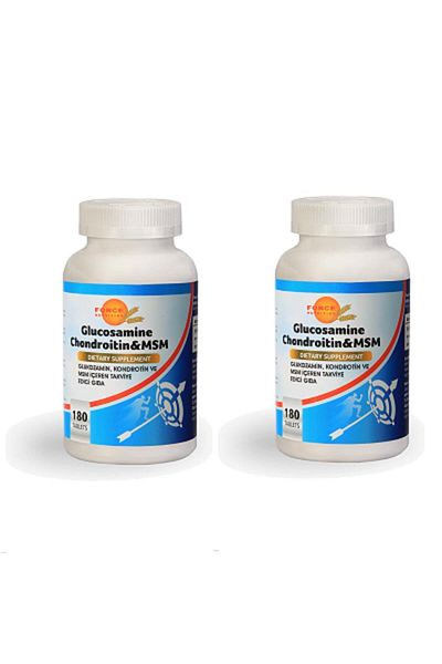 Force Nutrition Glucosamine Chondroitin & Msm 180 Tablet 2 Boxes