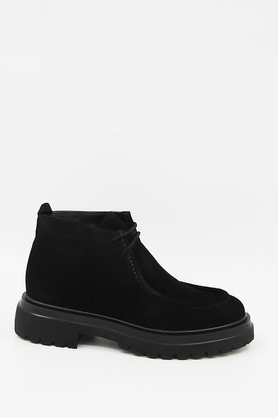 LUCIANO BELLINI Ανδρικά Casual Munih Boots - BC22503 Μαύρο Nubuck