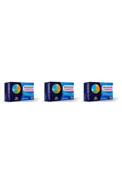 Force Nutrition Magnesium Comp.50 Tb |   3Pcs-Malate-Citrate-Bisglycinate