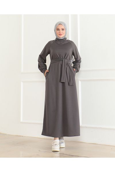 MSK Fashion Φόρεμα με ζιβάγκο με δύο κλωστές