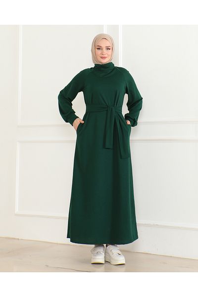 MSK Fashion Φόρεμα με ζιβάγκο με δύο κλωστές