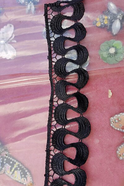 DUAYEN güpür dantel dolambaç desen  1 metre