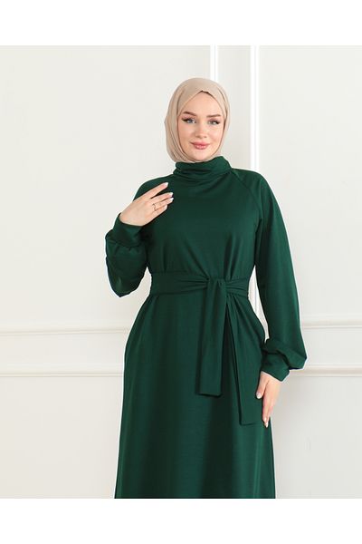 MSK Fashion Φόρεμα με ζιβάγκο με δύο κλωστές
