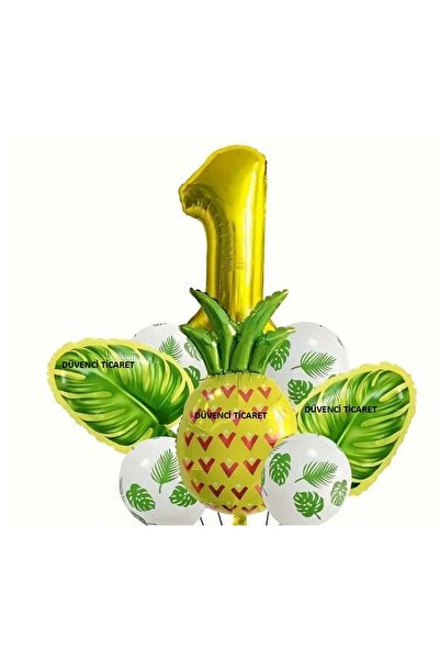 DÜVENCİ TİCARET SET BALON FOLIE DE ANANAS SET FOLIE VÂRSTA