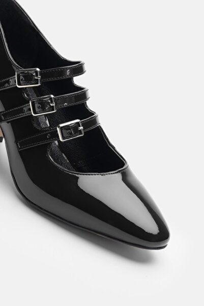 Jorbinol Vinta Three-Stripe Vingate Look Women's Heeled Shoes