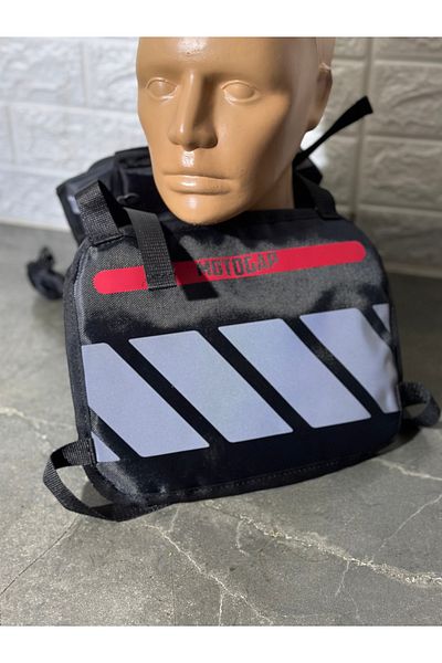 RS2 Biker Chest Bag - Reflective and 2 Pockets