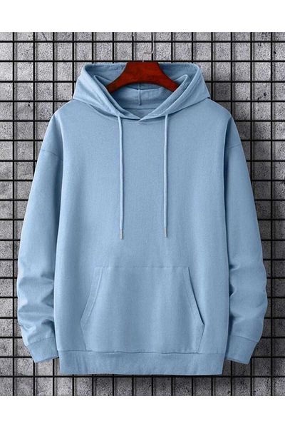KOZİA OUTDOORS Oversize Unisex Sweatshirt with Hood