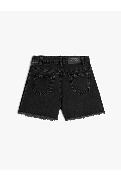 Koton Farmer rövidnadrág szoknya zsebek gombos duplasoros pamut rugalmas derék