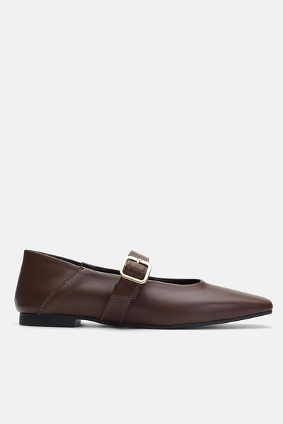 Jorbinol Balerini de damă Lita Soft Leather Flat