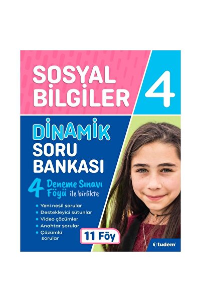Genel Markalar Tudem Yayınları 4. Sınıf Sosyal Bilgiler Dinamik Soru Bankası
