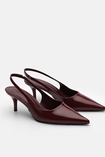 Jorbinol Agata Rugan Klasik İnce Topuklu Ayakkabı