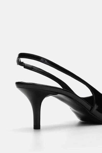 Jorbinol Agata Rugan Klasik İnce Topuklu Ayakkabı