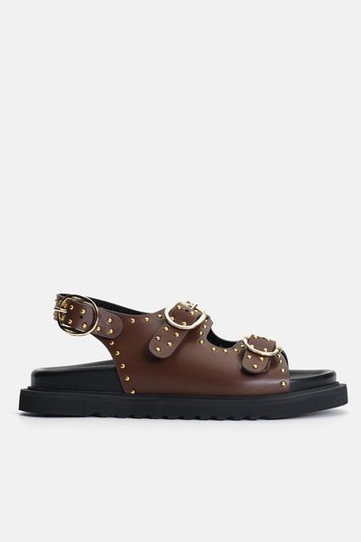 Jorbinol Luzy Studded and Strappy Sandals