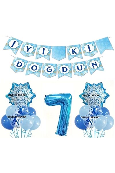 DÜVENCİ TİCARET KAR TANESİ YAŞ BALON SETİ