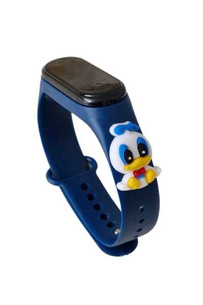 İNDİRİMDURAĞI Renkli - Figürlü Dokunmatik Dijital Çocuk Saati