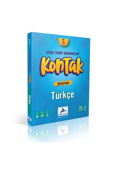 En Yayınları 7 SINIF KONU TAKİP DENEMELERİ KONTAK 36 HAFTADA TÜRKÇE 2025
