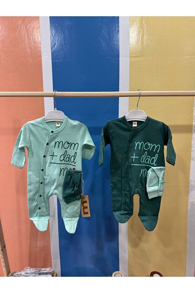 MİNİLOPPOO Floral Printed 2-Piece Baby Set - Miniloppoo