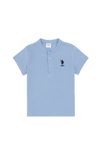U.S. Polo Assn. Μπλουζάκι για αγόρι γαλάζιο Basic 50295504 -vr003