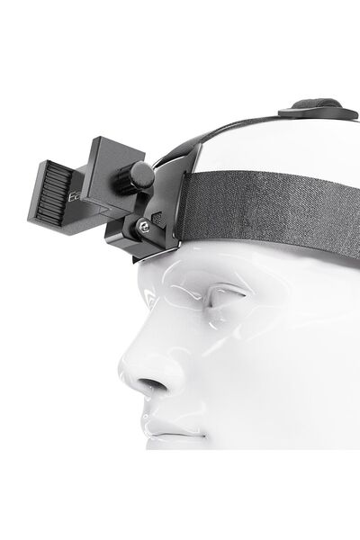 Elioure Lastikli Kamera Telefon Işık Tutucu Ayarlanabilir Kafa Bandı