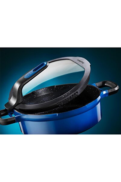 Berghoff Gem Stay Cool Rice Pot Blue 28 Cm