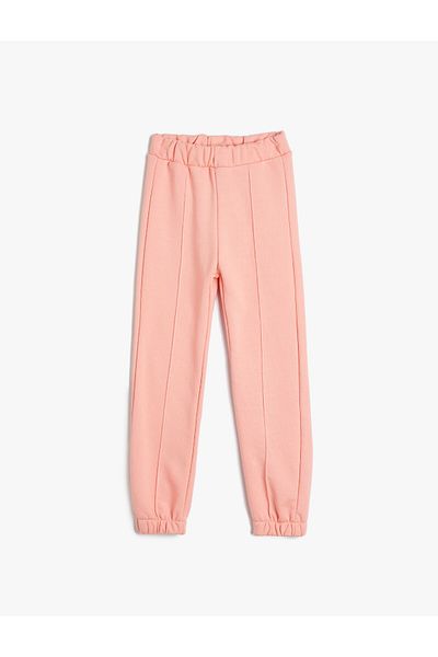 Koton Φούτερ Jogger Basic με ραβδώσεις - Τσέπες και ελαστική μέση