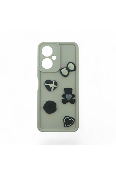 batuteknoloji Tecno Camon 19 Kabartma Yüzeyli Çikolata Silikon Kılıf