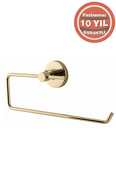 ÇELİK BANYO Paslanmaz Pirinç Flora Kağıt Havluluk Altın Gold