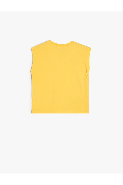Koton Cotton Single Pocket Tank Top - Sleeveless