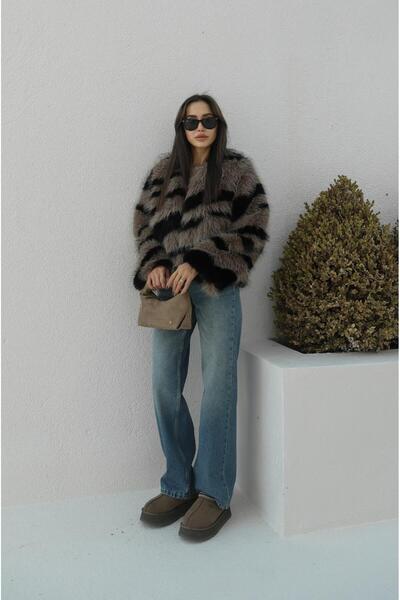 Havoş Mavi Kuzmina Yıkamalı Straight Jean