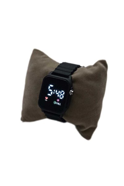 İNDİRİMDURAĞI İndirim Durağı Renkli Led Ekranlı Silikon Kordonlu Kol Saati