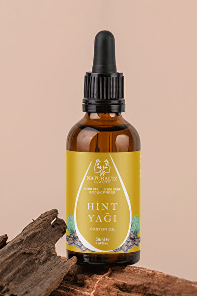 Natural'iz Beauty Castor Oil 100% Pure Cold Pressed 50 ml