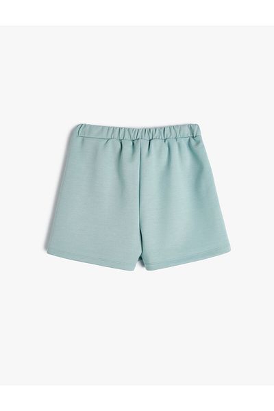Koton Shorts Rock Zweireihig Seitliche Krawatte