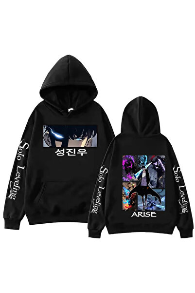 GALASHOP Anime Solo Leveling Hoodie Harajuku Hip Hop