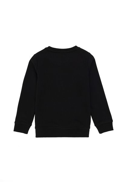 U.S. Polo Assn. Boy's Black Basic Crew Neck Sweatshirt 50293592 -Vr046