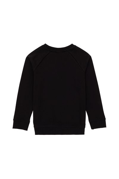 U.S. Polo Assn. Boy's Black Basic Crew Neck Sweatshirt 50293633 -Vr046