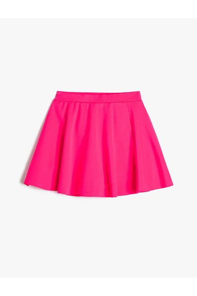 Koton Basic Mini Skirt Pleated