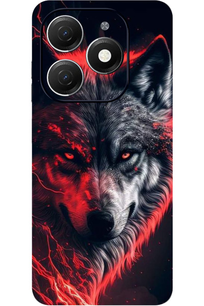 realme C61 Kamera Korumalı HD Tam Kaplama Baskılı Kılıf