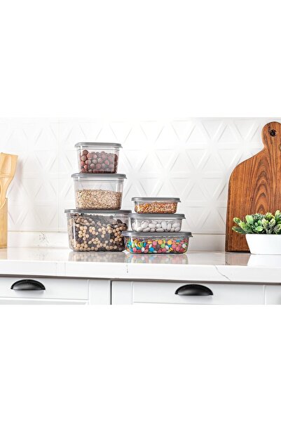 FOLY LIFE صندوق تخزين مربع من بول 550 مل